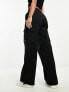 Ellesse Sanzan cargo pants in dark black