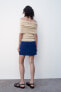 Фото #5 товара Короткая юбка с высокой посадкой — zw collection ZARA