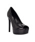 Фото #1 товара Women's Cacei Peep Toe Platform Pumps