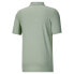 Фото #2 товара Puma Essentials Heather Small Logo Short Sleeve Polo Shirt Mens Green Casual 679