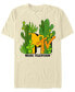 Фото #1 товара Men's MTV Cacti Galore Short Sleeve T-shirt