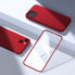 Etui pokrowiec do iPhone 13 obudowa na tył i przód + szkło hartowane czerwony