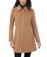 ფოტო #1 პროდუქტის Women's Collared Zip-Front Coat, Created for Macy's