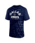 Фото #3 товара Men's Navy Dallas Cowboys Hail Mary Raglan T-shirt
