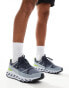 ON Cloudhorizon waterproof all day trainers in navy and green