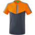 ERIMA Child´s Squad short sleeve T-shirt New Orange / Slate Grey / Monument Grey, 164 cm - фото #2