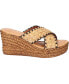 Фото #2 товара Women's Geo-Italy Wedge Sandals