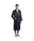 Фото #1 товара Men's 22 Momme Lapel Collar Long Silk Robe For Men