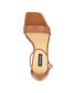 ფოტო #4 პროდუქტის Women's Marrie Square Toe Block Heel Dress Sandals