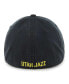 Фото #2 товара Men's Black Utah Jazz Classic Franchise Fitted Hat