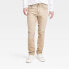 Фото #1 товара Men's Lightweight Colored Slim Fit Jeans - Goodfellow & Co Light Brown 38x30