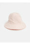 Фото #1 товара LCW baby Düz Pamuklu Kız Bebek Bucket Şapka