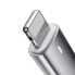 Kabel przewód iPhone USB - Lightning do szybkiego ładowania A10 Series 2.4A 2m czarny