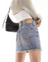 Weekday Ventura denim mini skirt in blue