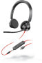 Фото #1 товара Poly Blackwire 3325 - Headset - Head-band - Calls & Music - Black - Binaural - PTT,Play/pause,Track ,Volume +,Volume -