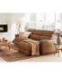 Фото #20 товара Nevio 157" 6-Pc. Leather Sectional with 3 Power Recliners and Headrests, Created For Macy's