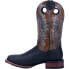 Фото #4 товара Dan Post Boots Deuce Square Toe Cowboy Mens Black, Brown Casual Boots DP4558