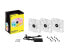 Фото #12 товара CORSAIR iCUE SP120 RGB ELITE Performance 120mm White PWM Triple Fan Kit with iCU