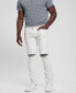 ფოტო #2 პროდუქტის Men's Finnley White Tapered Jeans