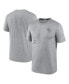 Фото #1 товара Men's Heather Charcoal Cleveland Guardians Authentic Collection Early Work Tri-Blend Performance T-Shirt