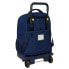 Фото #2 товара Школьный рюкзак с колесиками El Niño Paradise Тёмно Синий 33 X 45 X 22 cm