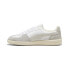 Фото #4 товара Puma Palermo Leather 39646402 Mens White Leather Lifestyle Sneakers Shoes