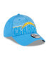 Фото #2 товара Men's Powder Blue Los Angeles Chargers 2023 NFL Training Camp 39THIRTY Flex Fit Hat