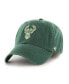 Фото #1 товара Men's Hunter Green Milwaukee Bucks Classic Franchise Fitted Hat
