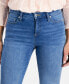 ფოტო #3 პროდუქტის Petite Mid Rise Slim Leg Jeans, Created for Macy's