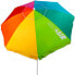 Фото #1 товара AKTIVE Beach Windproof Umbrella 220 cm UV50 Protection