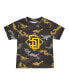 Фото #2 товара Toddler Boys and Girls Brown San Diego Padres Field Ball T-shirt and Shorts Set