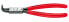 KNIPEX 44 21 J31 - Circlip pliers - Chromium-vanadium steel - Plastic - Red - 21.5 cm - 196 g