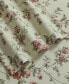 Фото #3 товара Dollhouse Floral Heavyweight Cotton Flannel Printed Extra Deep Pocket Queen Sheet Set