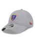 Фото #1 товара Men's Gray Real Salt Lake Active 9Twenty Adjustable Hat