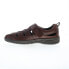 Фото #3 товара Drew Dublin 47717-83 Mens Brown Wide Leather Strap Sport Sandals Shoes