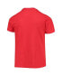 ფოტო #4 პროდუქტის Big Girls Red Team USA Mountain Skiing T-shirt