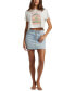 ფოტო #5 პროდუქტის Juniors' Saguaro Graphic Cropped T-Shirt