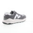 Фото #17 товара New Balance 574 M5740VPB Mens Gray Suede Lace Up Lifestyle Sneakers Shoes