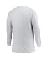 Фото #2 товара Men's Heather Gray Tennessee Volunteers Big and Tall Mascot Long Sleeve T-shirt