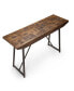 Фото #3 товара Steve Silver Walden 48" Solid Mango and Iron Parquet Sofa Table