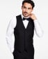 ფოტო #1 პროდუქტის Men's Slim-Fit Stretch Tuxedo Vest, Created for Macy's
