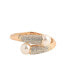 ფოტო #1 პროდუქტის Women's Gold Overlay Embellished Bracelet