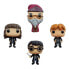 FUNKO POP Harry Potter Pack 4 Figuras Harry Hermione Dumbledore Ron