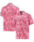 Фото #1 товара Men's Crimson Alabama Crimson Tide Vintage-Like Floral Button-Up Shirt