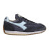 Фото #1 товара Diadora Equip H Dirty Stone Wash Evo Lace Up Mens Blue Sneakers Casual Shoes 17