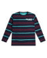 Big Boys Cotton Jersey All Over Print with Puff Print Logo T-shirt