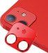 Фото #2 товара Usams USAMS Camera Lens Glass iPhone 12 mini metal czerwony/red BH706JTT03 (US-BH706)