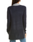 Фото #2 товара Lovestitch Draped Wool-Blend Cardigan Women's