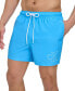 ფოტო #1 პროდუქტის Men's Outline Logo Modern Euro 5" Volley Swim Trunks