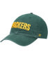 Фото #2 товара Men's Green Green Bay Packers Clean Up Script Adjustable Hat
